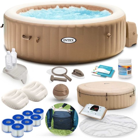 Dmuchane SPA z hydromasażem 216 x 71 cm 6 os. + akcesoria premium INTEX 28428 Dmuchane SPA z hydromasażem 216 x 71 cm 6 os. + akcesoria premium INTEX 28428