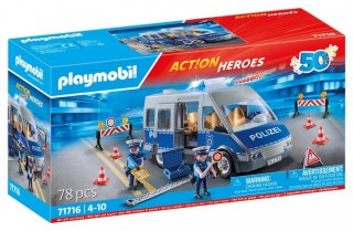 *Playmobil Action Heroes 71716 Samochód policyjny z blokad