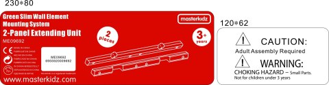 Ramka Masterkidz Flex Krawędź Dolna I Górna 2 Tablice Ramka Masterkidz Flex Krawędź Dolna I Górna 2 Tablice