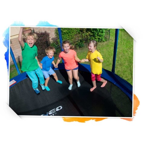 Trampolina ogrodowa 10ft/312cm z siatką wewnętrzną i drabinką