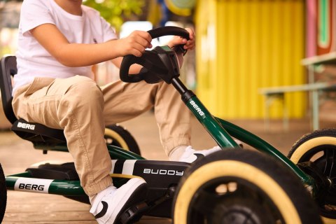 BERG Gokart Na Pedały Buddy Retro Green do 50 kg