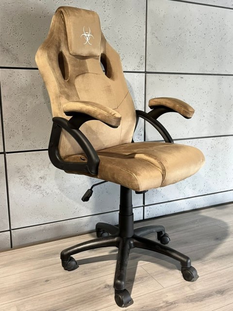 .Fotel obrotowy do biurka CARRERA M ALCANTARA BEIGE II GATUNEK