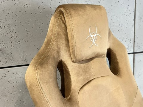 .Fotel obrotowy do biurka CARRERA M ALCANTARA BEIGE II GATUNEK