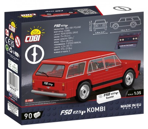 Klocki FSO 125p kombi 90 klocków