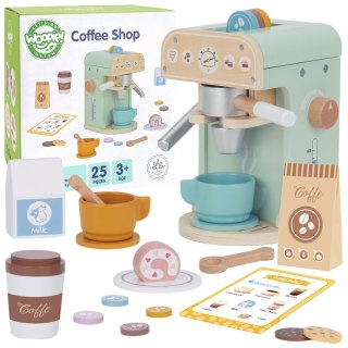 WOOPIE GREEN Drewniany Eksperes do Kawy 25EL Cukiernia Barista