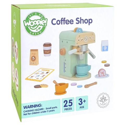 WOOPIE GREEN Drewniany Eksperes do Kawy 25EL Cukiernia Barista