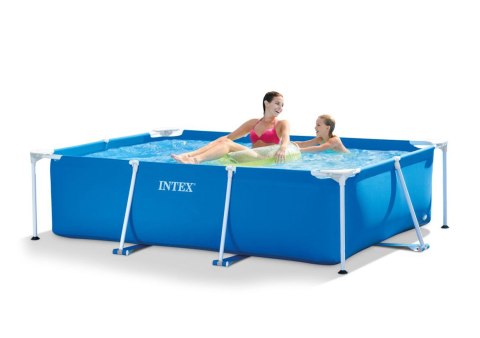 Basen stelażowy ogrodowy prostokątny 211x137 cm 28270 INTEX Basen stelażowy ogrodowy prostokątny 211x137 cm 28270 INTEX