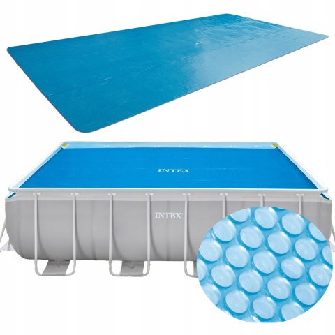 Mata solarna pokrywa do basenu stelażowego 488x244 cm INTEX 28029 Mata solarna pokrywa do basenu stelażowego 488x244 cm INTEX 28029