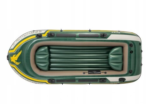 PONTON SEAHAWK 4 INTEX 68351 + POMPKA + WIOSŁA PONTON SEAHAWK 4 INTEX 68351 + POMPKA + WIOSŁA