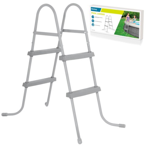 Drabinka metalowa do basenów 84 cm Bestway 58430 Drabinka metalowa do basenów 84 cm Bestway 58430