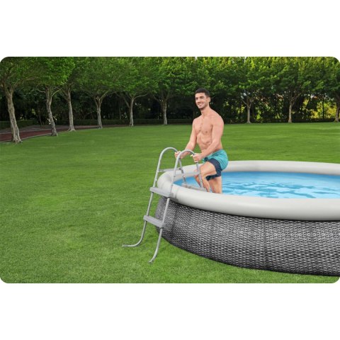Drabinka metalowa do basenów 84 cm Bestway 58430 Drabinka metalowa do basenów 84 cm Bestway 58430