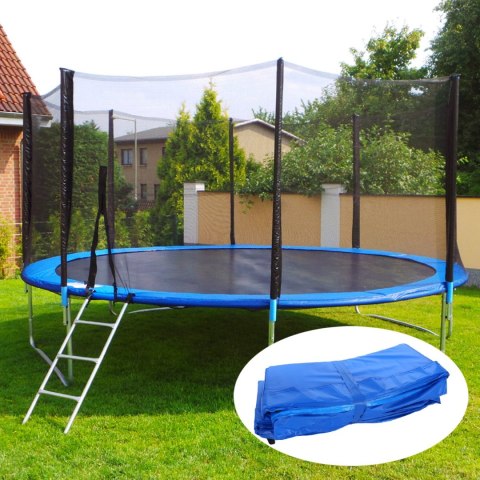 Osłona sprężyn do trampoliny 10ft miekka mata zabezpieczająca 305 - 312 cm Niebieska Osłona sprężyn do trampoliny 10ft miekka mata zabezpieczająca 305 - 312 cm Niebieska