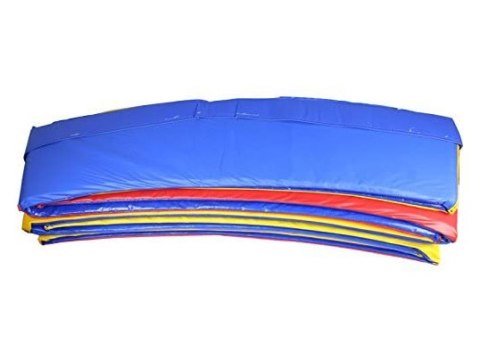 Osłona sprężyn do trampoliny 8ft miękka mata zabezpieczająca kolorowa - 244 250 cm