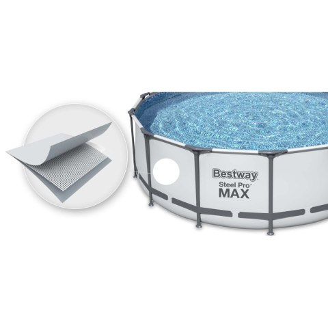 Basen stelażowy ogrodowy 457 x 107 cm 11w1 Bestway 56488