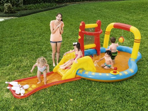 Plac zabaw dmuchany Nocny Obóz 435 x 213 x 117 cm Bestway 53068