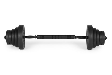 Hantle regulowane 2x20 kg sztanga zestaw 40 kg gryf kettlebell