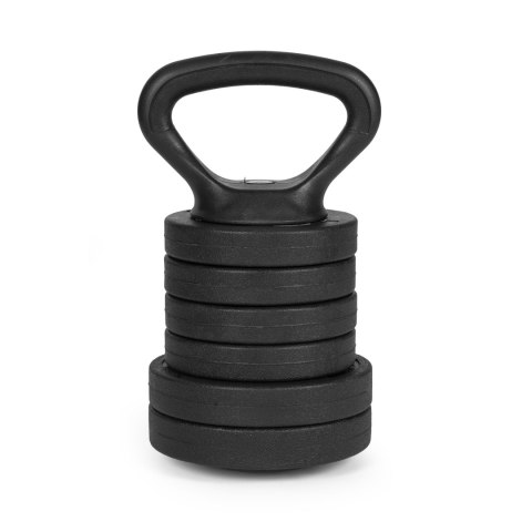 Hantle regulowane 2x20 kg sztanga zestaw 40 kg gryf kettlebell