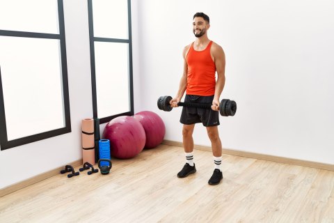 Hantle regulowane 2x20 kg sztanga zestaw 40 kg gryf kettlebell