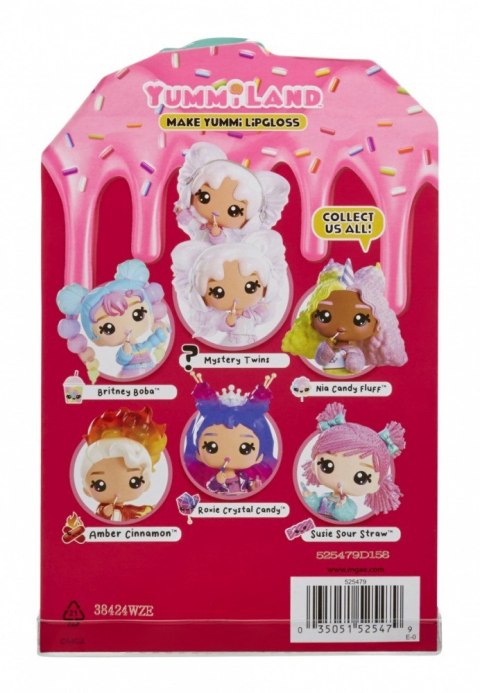 Lalka Yummiland Lip Gloss S2, Susie Sour Straw