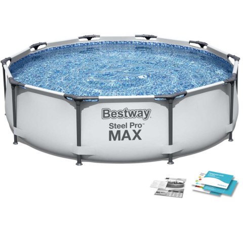 Basen ogrodowy stelażowy 305 x 76 cm 4w1 Bestway 56406 Basen ogrodowy stelażowy 305 x 76 cm 4w1 Bestway 56406