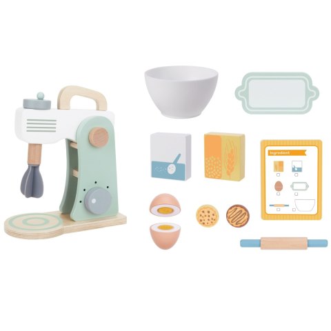 WOOPIE GREEN Drewniany Mikser Kuchenny Blender z Akcesoriami 11 el. WOOPIE GREEN Drewniany Mikser Kuchenny Blender z Akcesoriami 11 el.