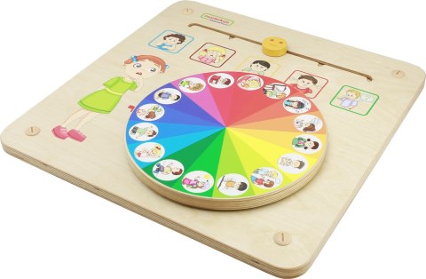 MASTERKIDZ System Do Montażu 5 Tablic Edukacyjnych Masterkidz Flex + Zestaw 5 Tablic Edukacyjnych